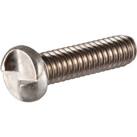 Tamperproof Screw Co., Inc. 5.142114RS 1/4-20 x 1-1/4" One-Way Security Machine Screw - Round Head - 18-8 Stainless Steel - Pkg of 100 image.