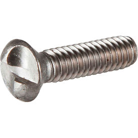Tamperproof Screw Co., Inc. 5.8321OS 8-32 x 1" One-Way Security Machine Screw - Oval Head - 18-8 Stainless Steel - Pkg of 100 image.