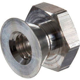 Tamperproof Screw Co., Inc. BAN.102 10-24 Tamper-Proof Security Breakaway Nut - Non-Removable - Aluminum - Made In USA - Pkg of 100 image.