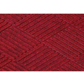 Andersen Company 2215546070 WaterHog® Diamond Mat Fashion Border 3/8" Thick 4 x 6 Red/Black image.