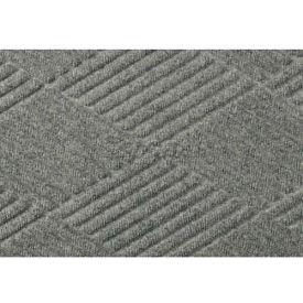 Andersen Company 22157410070 WaterHog® Diamond Mat Fashion Border 3/8" Thick 4 x 10 Medium Gray image.