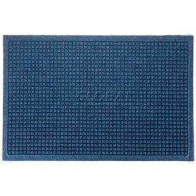 Andersen Company 2805635070 WaterHog® Squares Entrance Mat Fashion Border 3/8" Thick 3 x 5 Medium Blue image.