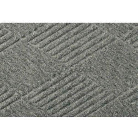 Andersen Company 28057310070 WaterHog® Squares Entrance Mat Fashion Border 3/8" Thick 3 x 10 Gray image.