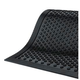 Andersen Company 545046100 Safety Scrape™ Entrance Mat 1/8" Thick 4 x 6 Black image.