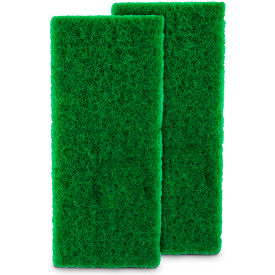 Libman Company 1260 Libman Wall/Floor Scrubber Replacement Pads, 10-3/4 x 5-1/4, Green - 1260 image.