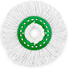 Tornado Spin Mop Refill, Green/White, 4/Pack view 2