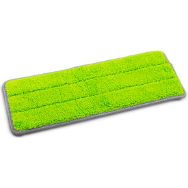 Commercial Rinse N' Wring Microfiber Mop System Refill, 5" x 13", Green, 6/Pack view 2