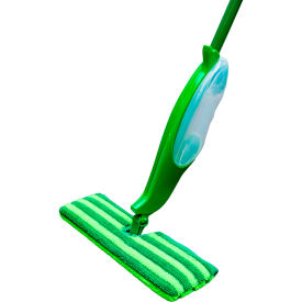 Commercial Dual-Sided Freedom Microfiber Spray Mop, Green, 4/Pack view 2