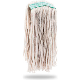 Commercial #16 Wet Mop Head - Cut-End Cotton Brick, White view 2