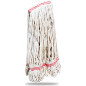 28 Oz. Looped-End Wet Mop Head, White, 12/Pack view 2