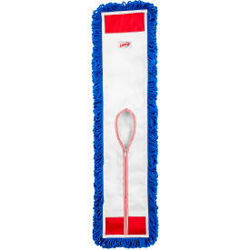 36" Dust Mop Head, Microfiber, Blue, Pack of 12 view 2