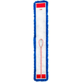 48" Dust Mop Head, Microfiber, Blue, Pack of 12 view 2