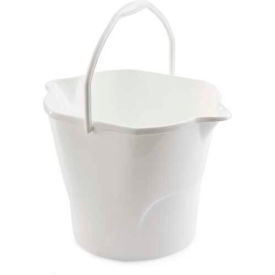 white mop bucket