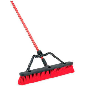 Libman Company 823 Libman Commercial 24" Multi Sweep - Red Brace Handle 823 image.