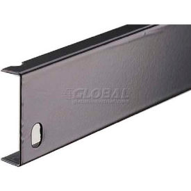 Tri-Boro Base for Nut and Bolt Shelving 2""H x 36""W Dark Gray
