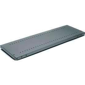 Tri-Boro Boxer® Perforated Shelf BX1248L 48""W x 12""D 22 Gauge 400 lb. Capacity Dark Gray