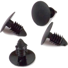 Tri-Boro Bin Divider Clips For Perforated Flange Black 