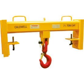 Caldwell Group, Inc. 10S-7.5-36 Lif-Truc Fork Lift Beam, Double Fork, Single Swivel Hook, 15, 000lb. image.