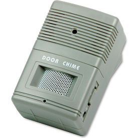 Tatco 15300 Visitor Arrival/Departure Chime Battery Operated 2-3/4"W x 2"D x 4-1/4"H Gray
