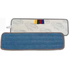 The ODell Corp. MFM185B-CF ODell Echoline® Microfiber Wet Pad, 5" X 18" Blue image.
