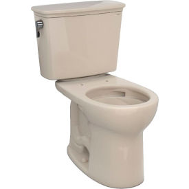 Toto® Drake® 1.28 GPF Round Bowl Toilet 19-1/8""W x 26-3/8""D x 30-11/16""H Bone
