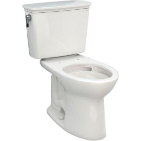 Toto® Drake® 1.28 GPF Elongated Bowl Toilet 19""W x 28-3/8""D x 30-1/8""H Colonial White