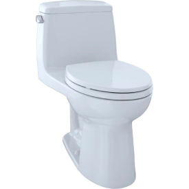 TOTO® MS854114Sg-01 UltraMax® Elongated 1-PC Toilet SanaGloss Cotton White