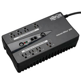 Tripp Lite INTERNET600U 600VA Standby UPS Compact Low Profile 8 Outlets w/ USB Port