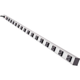 Trippe Lite PS4816 Tripp Lite Power Strip, 16 Outlets, 15A, 15 Cord image.