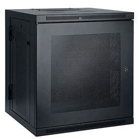 Trippe Manufacturing Company SRW12US Tripp Lite 12U SmartRack Low-Profile Switch-Depth Wall-Mount Rack Enclosure Cabinet, Hinged Back image.