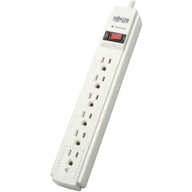 Trippe Lite TLP606 Tripp Lite Protect It Surge Protected Power Strip, 6 Outlets, 15A, 720 Joules, 6 Cord image.