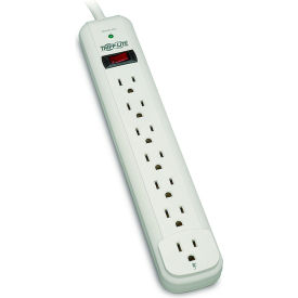 Trippe Lite TLP712 Tripp Lite Protect It Surge Protected Power Strip, 7 Outlets, 15A, 1080 Joules, 12 Cord image.