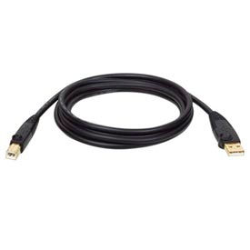 Tripp Lite USB 2.0 A/B Cable (M/M), 10-ft.