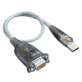 Tripp Lite USB-A to Serial Adapter (DB9) - (M/M), 5-ft. Cable Tripp Lite USB-A to Serial Adapter (DB9) - (M/M), 5-ft. Cable