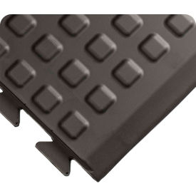 Tennesee Mat Co 502.58X2X5CBK Wearwell® Rejuvenator Squared Center Tile 5/8" Thick 2 x 5 Black image.