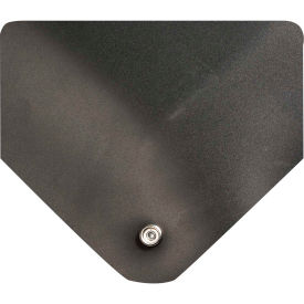 Tennesee Mat Co 786.916x3x75SMBK Wearwell® Electrically Conductive Smooth Mat 9/16" Thick 3 x 75 Black image.