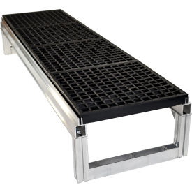 Tennesee Mat Co FP2x4x36x72BK Wearwell® FOUNDATION Open Platform KIT 4"H x 36"W x 72"L image.