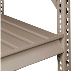 Tennsco Corp BU-4824C-SND Tennsco Extra Shelf Level For Bulk Storage Rack, Steel Deck, 50"W x 24-1/4"D x 3-5/8"H, Sand image.