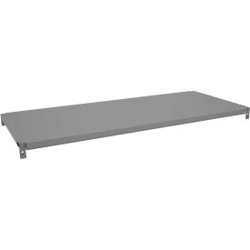 Tennsco Corp CESL-4218-MGY Tennsco Capstone Additional Shelf Level, 42"W x 18"D, Medium Grey image.