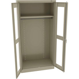 Tennsco C-Thru Standard Wardrobe Cabinet CVD1471-SND - Unassembled 36