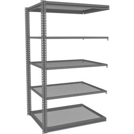 Tennsco Z-Line Boltless Shelving w/ Perforated Steel Industrial Shelves- 48