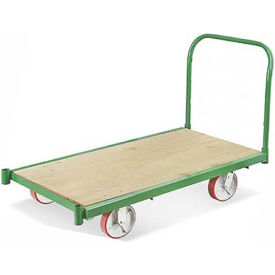 Fairbanks All Steel Bound Platform Truck E-LQ-2448-6POE-411-24 - 24"" x 48"" - 6"" Polyurethane