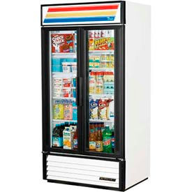 True Food Service Equipment Inc GDM-35-HC-TSL01 True® GDM-35 Refrigerated Merchandiser 2 Section - 39-1/2"W X 29-7/8"D X 78-5/8"H image.