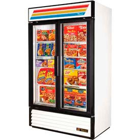 True Food Service Equipment Inc GDM-43F-HC-TSL01 True® GDM-43F Freezer Merchandiser 2 Section - 47-1/8"W X 29-7/8"D X 78-5/8"H image.