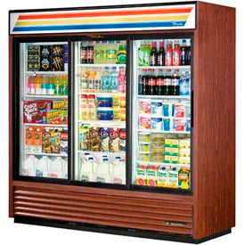 True Food Service Equipment Inc GDM-69-HC-LD True® GDM-69 Refrigerated Merchandiser 3 Section - 78-1/8"W X 29-5/8"D X 79-3/8"H image.