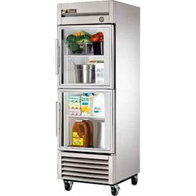 True Food Service Equipment Inc T-23G-2-HC-FGD01 True® T-23G-2 Reach In Refrigerator 23 Cu. Ft. Stainless Steel image.