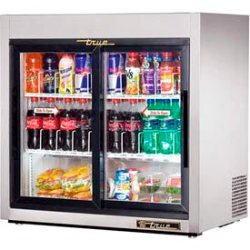 True Food Service Equipment Inc TSD-09G-HC-LD True® TSD-9G-LD -  Countertop Refrigerated Merchandiser 8.2 Cu Ft, 36"W x 21"D x 35-1/8"H image.