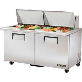 True Food Service Equipment Inc TSSU-60-24M-B-ST-HC True® TSSU-60-24M-B-ST Mega Top Sandwich/Salad Unit - 60-3/8"W X 34-1/8"D X 40-3/8"H image.