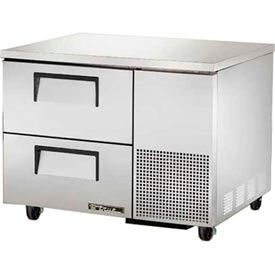 True Food Service Equipment Inc TUC-44D-2-HC Deep Undercounter Refrigerator 33 38°F 44-1/2"W x 32-1/4"D - TUC-44D-2 image.