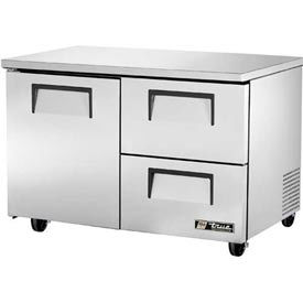 True Food Service Equipment Inc TUC-48D-2-HC True® TUC-48D-2 Undercounter Refrigerator 33 - 38°F - 48-3/8"W X 30-1/8"D image.